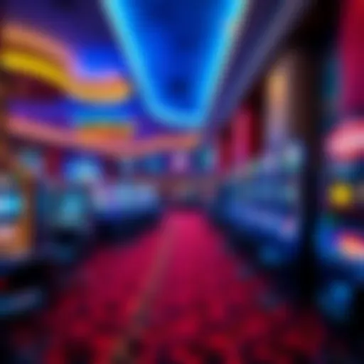 Vibrant gaming floor at Parkwest Casino Lodi