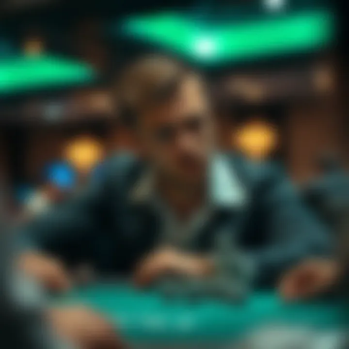 A strategic player contemplating a bet