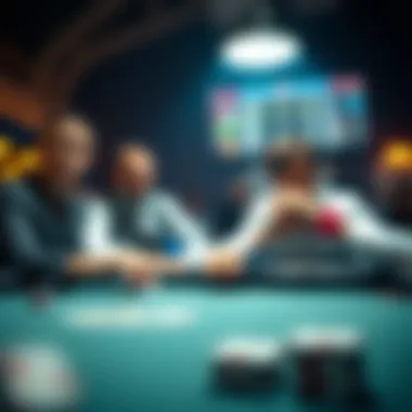 Visual depiction of psychological factors in betting