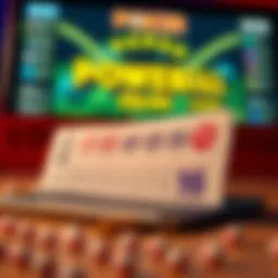 Powerball lottery ticket displayed on a digital device