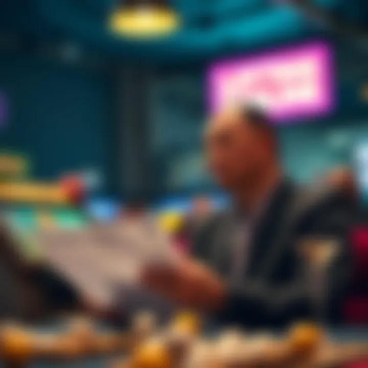 State Regulations Overview A person reviewing state regulations for online lottery purchases