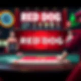 Overview of Red Dog Casino interface