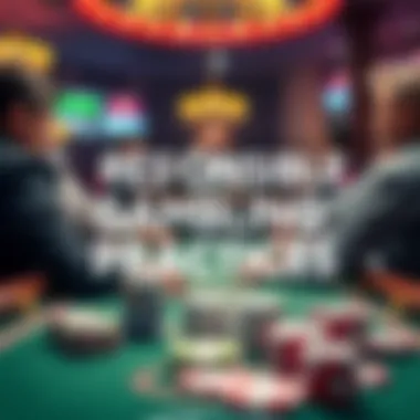 Infographic on responsible gambling practices