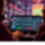 Secure betting platform interface