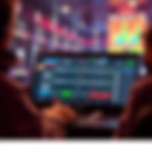 Secure betting platform interface
