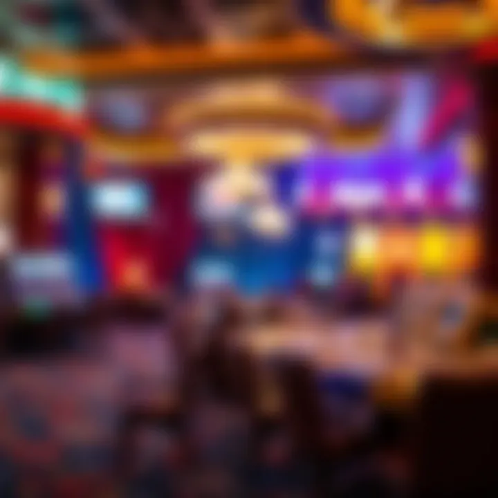 Visual representation of promotional offers at casinos