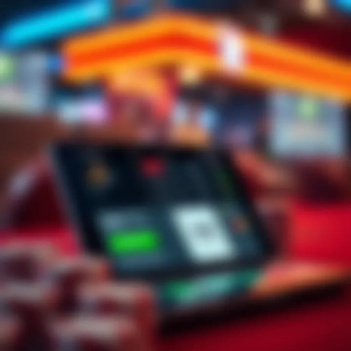 A secure payment interface for online betting