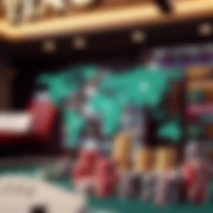 A collage representing various betting age regulations worldwide