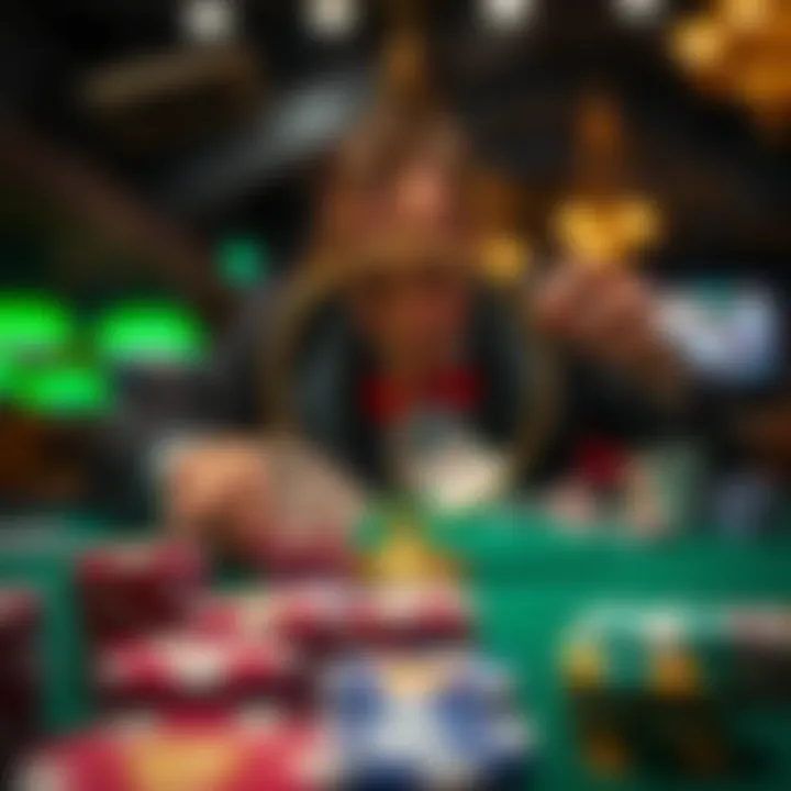 A visual representation of the balance between responsibility and innovation in gambling