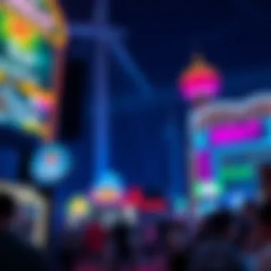 Event Promotions in Las Vegas via the App Showcasing event promotions available within Las Vegas using the app