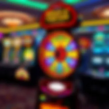 An Eye-Catching Slot Machine Design Vibrant design of the Wheel of Fortune slot machine
